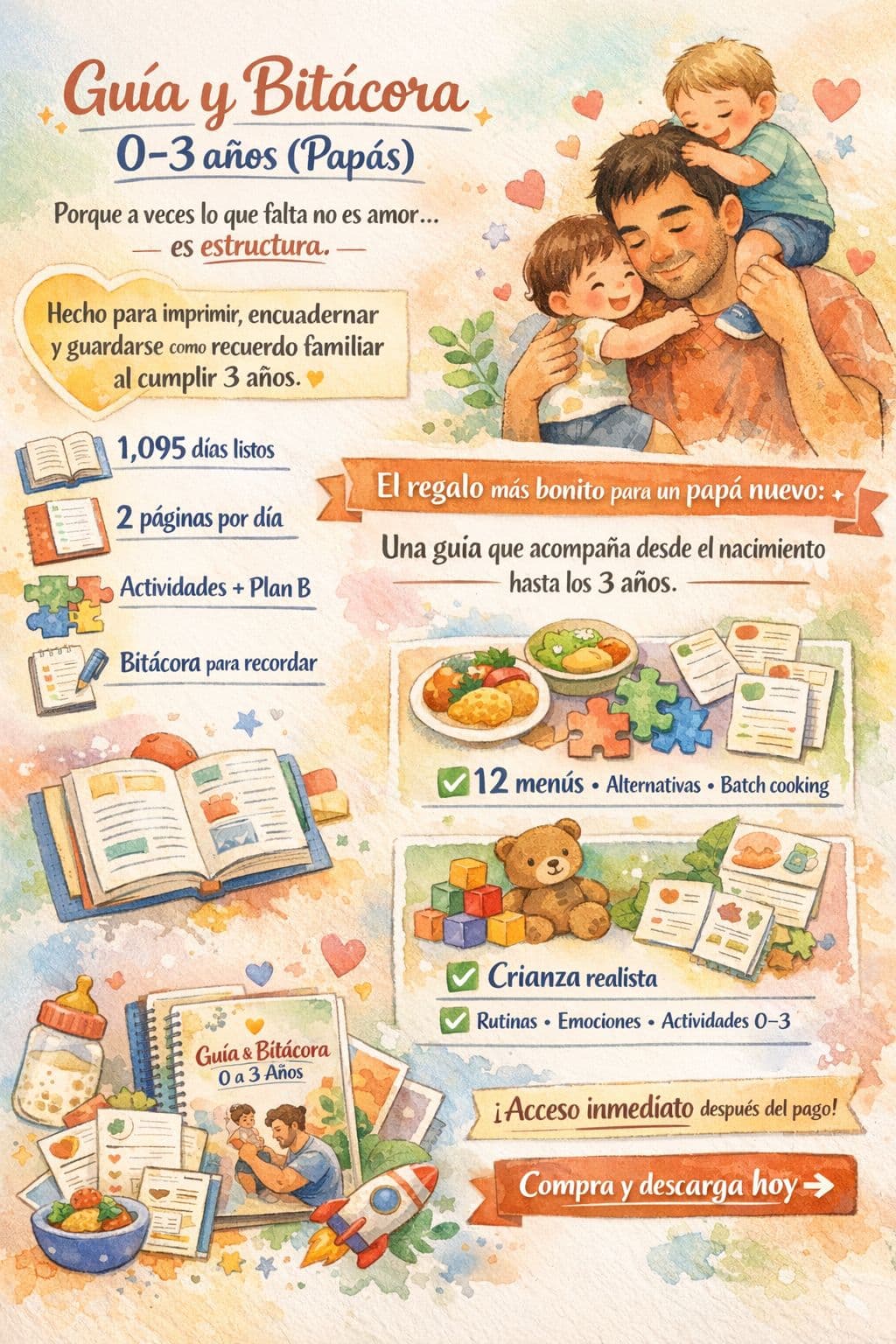 Paternidad con Amor — Portada